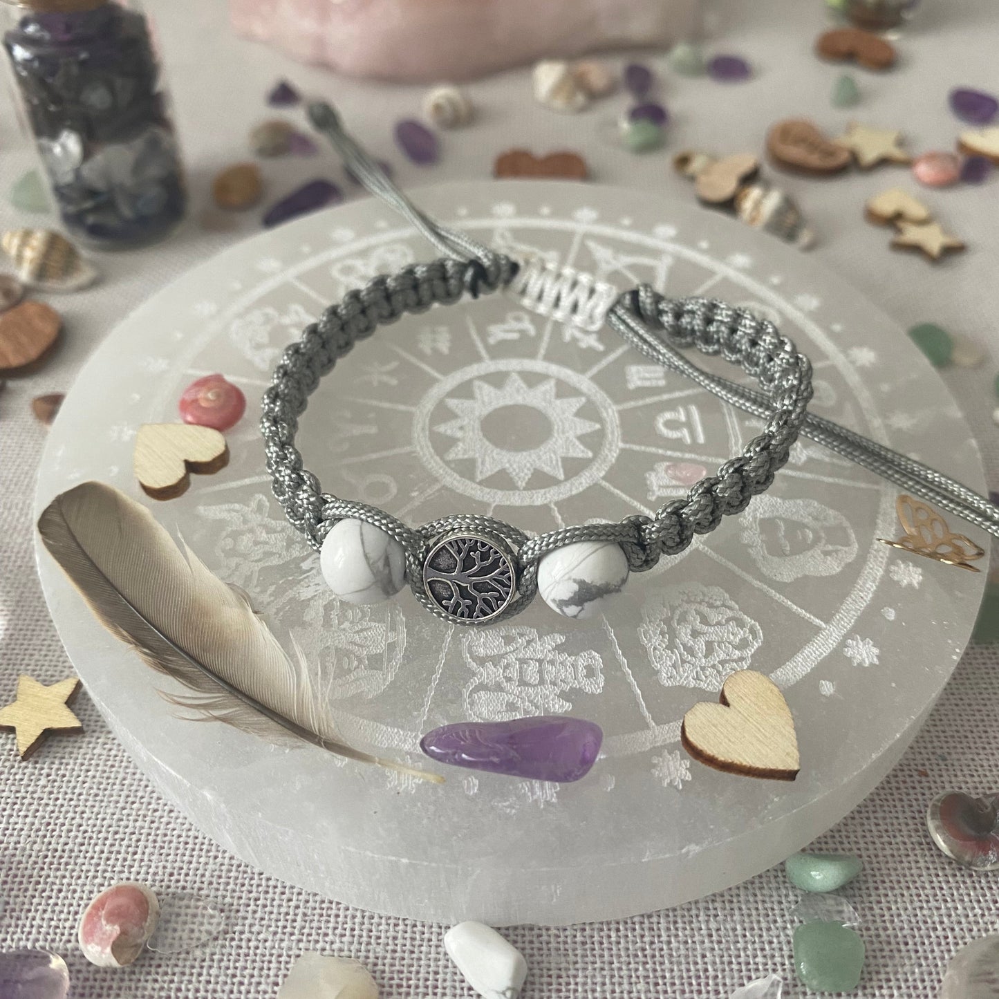 Bracelet Arbre de Vie et Pierres Naturelles