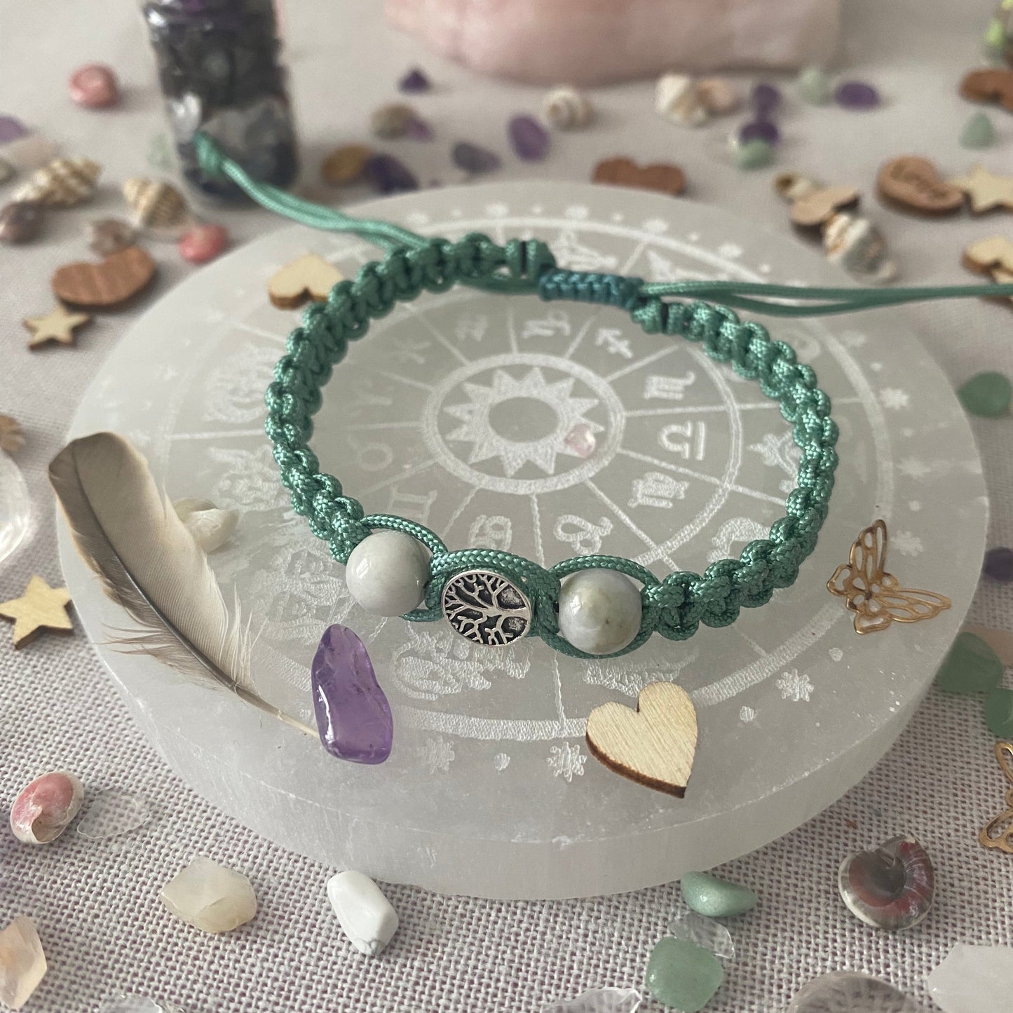 Bracelet Arbre de Vie et Pierres Naturelles