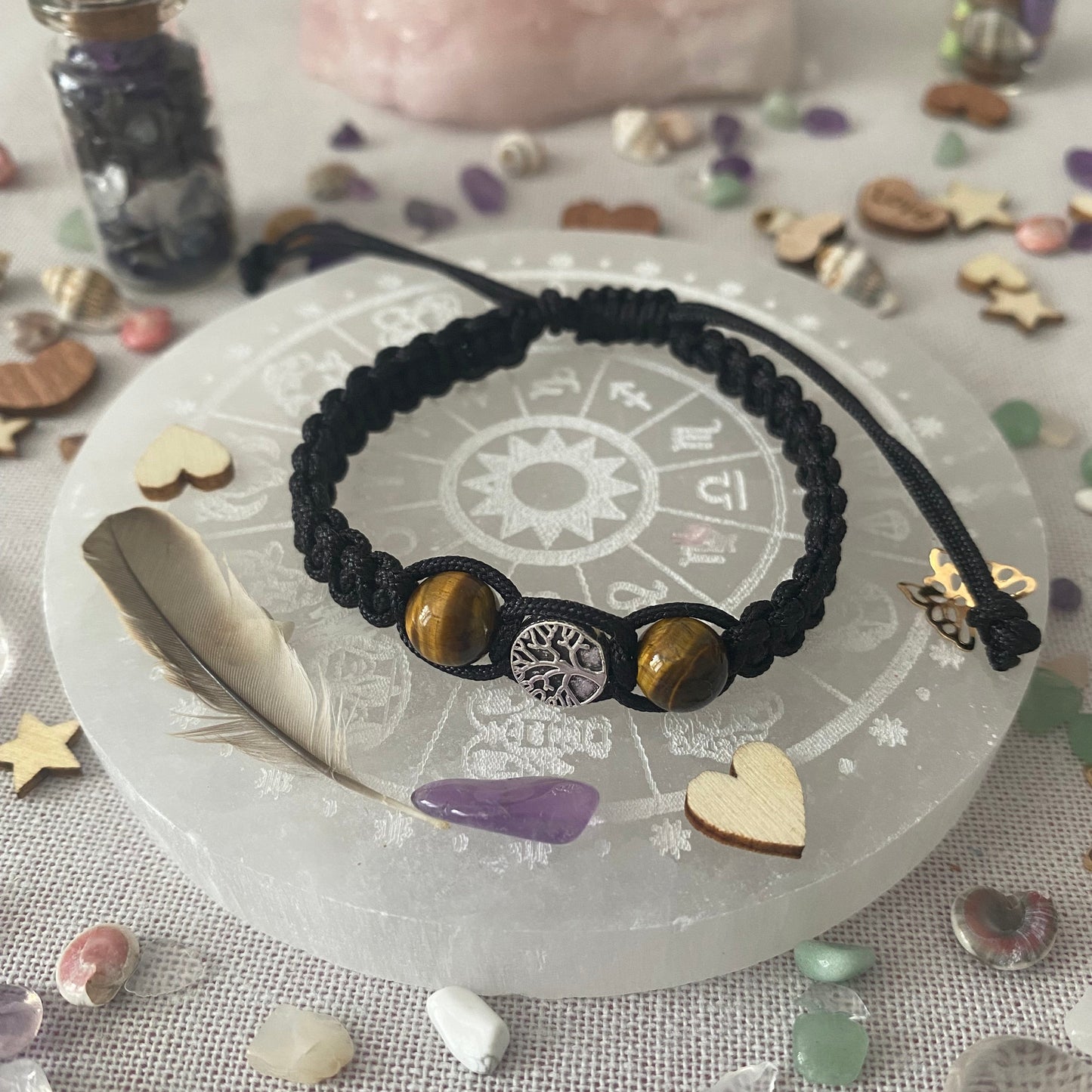 Bracelet Arbre de Vie et Pierres Naturelles