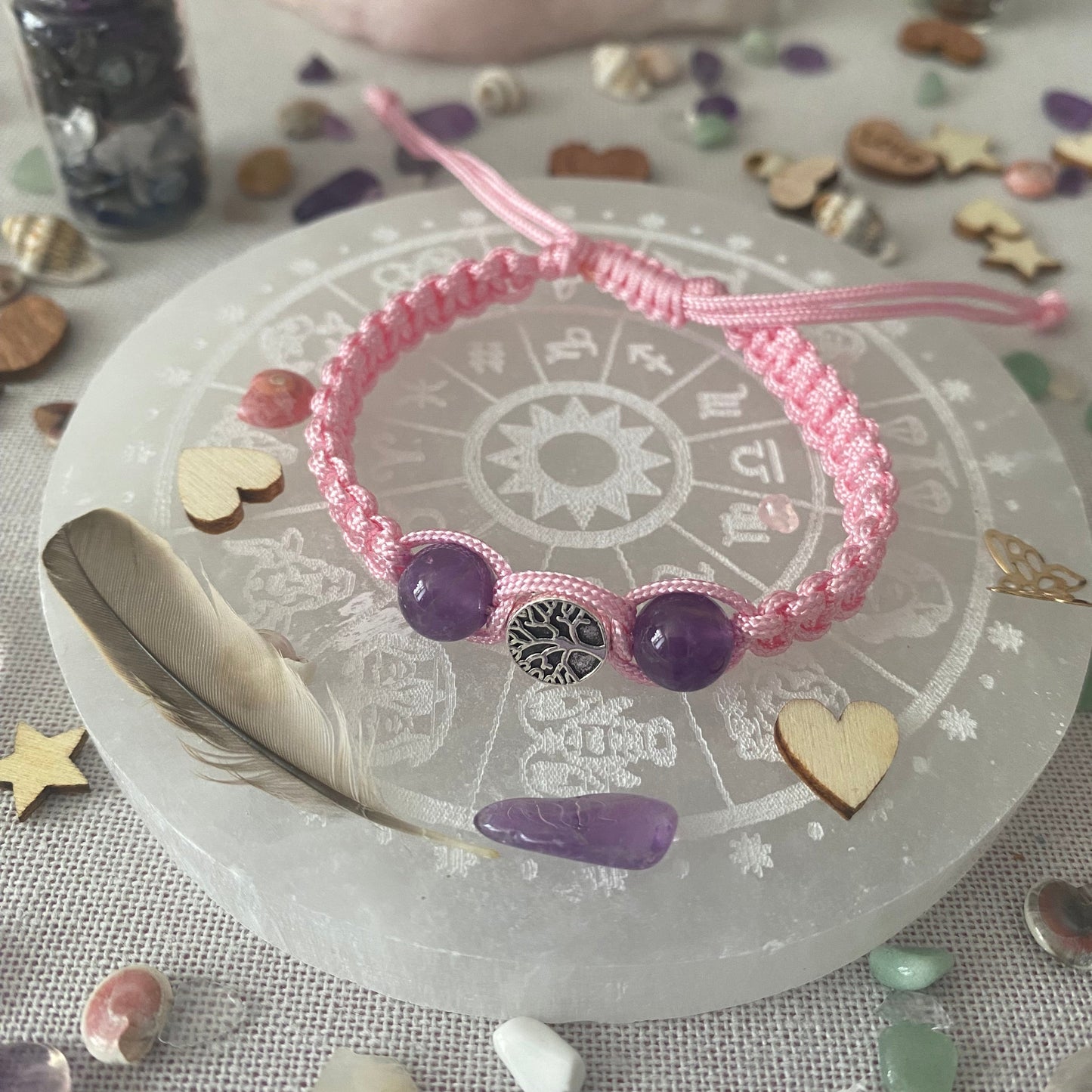 Bracelet Arbre de Vie et Pierres Naturelles