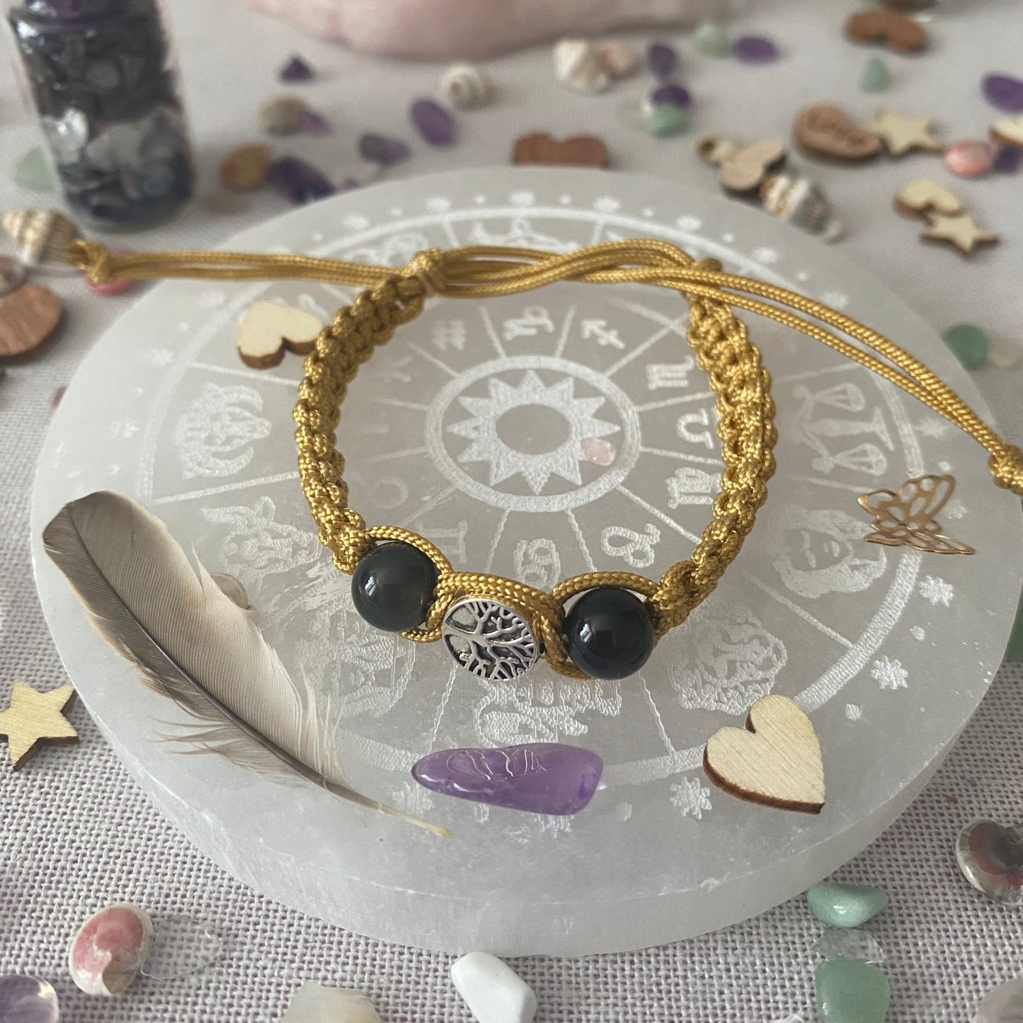 Bracelet Arbre de Vie et Pierres Naturelles
