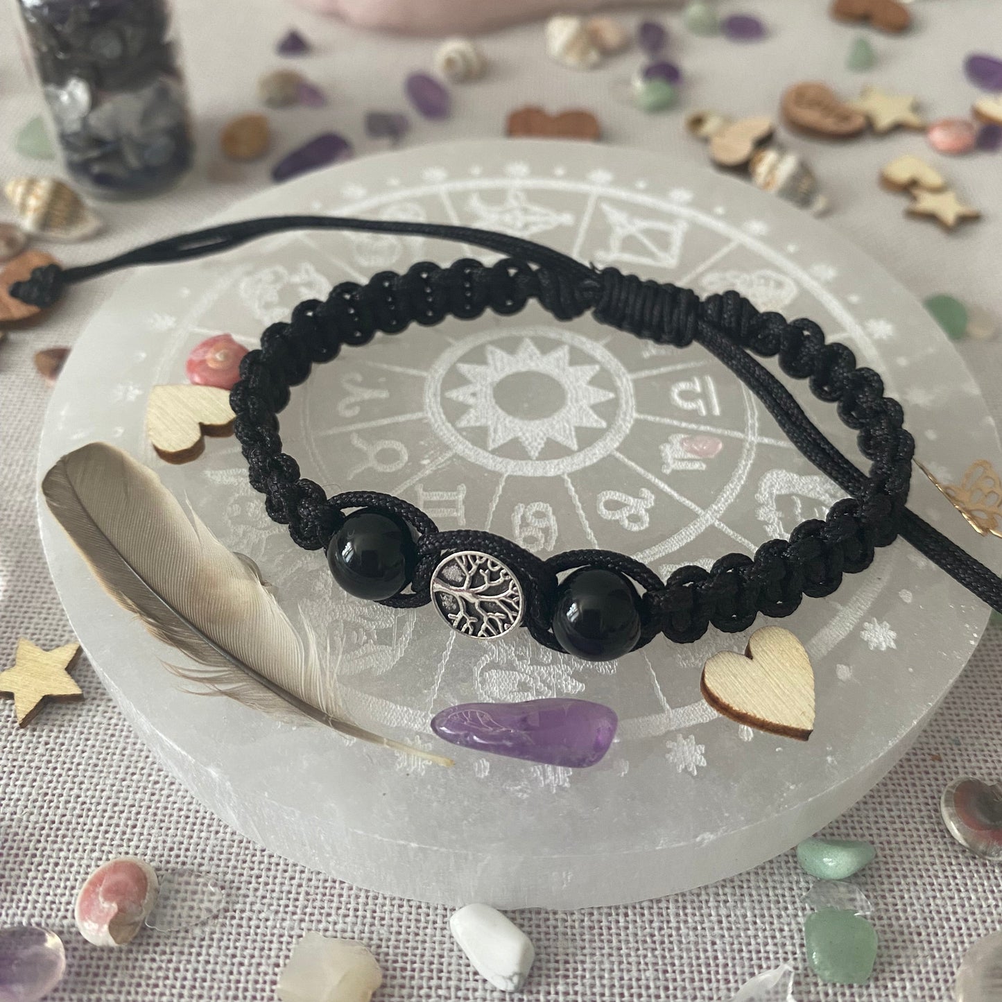 Bracelet Arbre de Vie et Pierres Naturelles