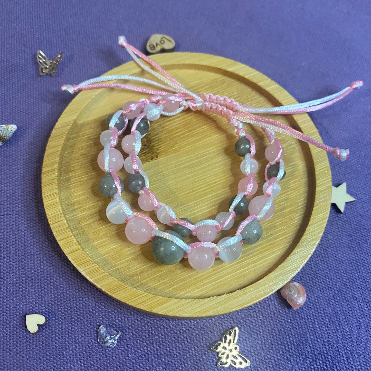 bracelet énergétique duo mère fille Douceur Etoilée