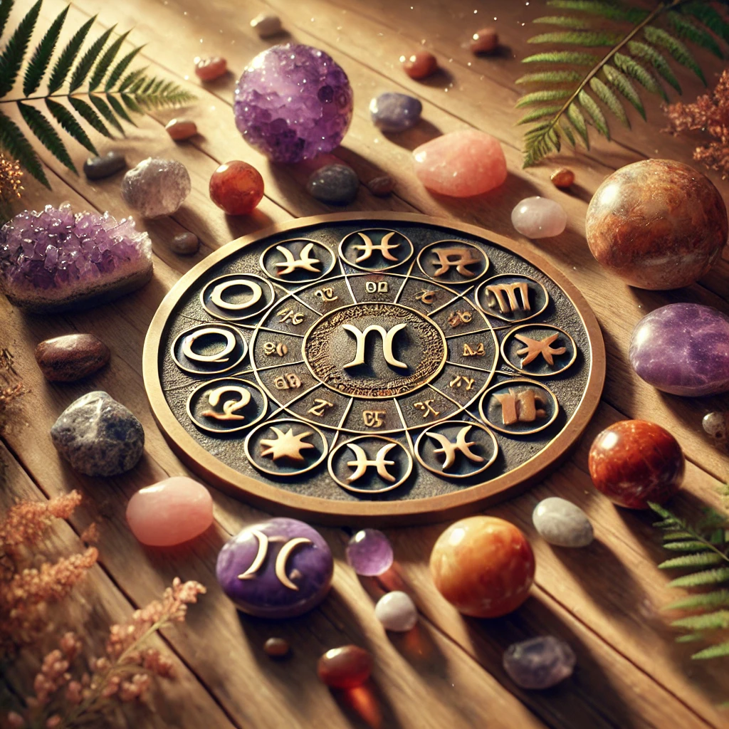 Pierres naturelles associées aux signes astrologiques