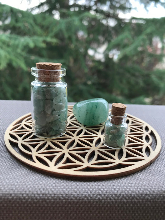 Pierre naturelle Aventurine Verte