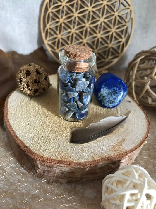 Pierre naturelle Lapis-Lazuli bleu profond