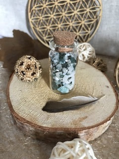 Pierre naturelle Agate Arbre aux motifs végétaux