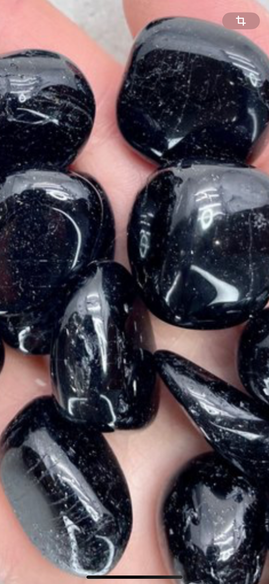 Pierre naturelle Tourmaline Noire