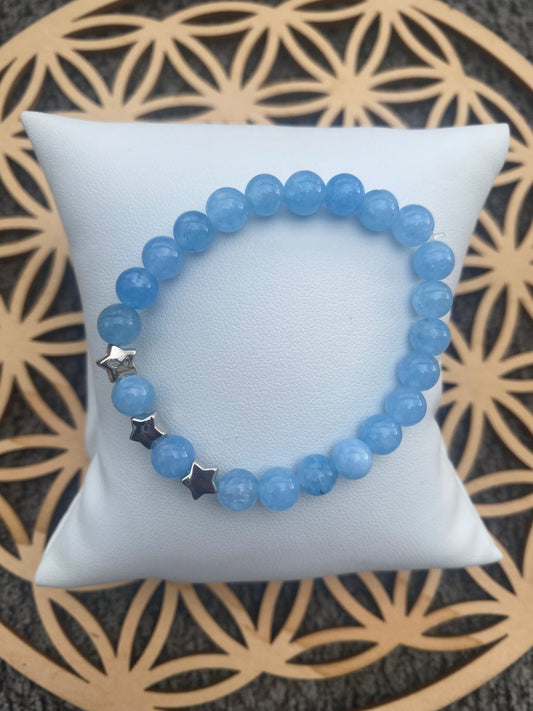Bracelet Enfant Aigue-Marine – Calme et Confiance
