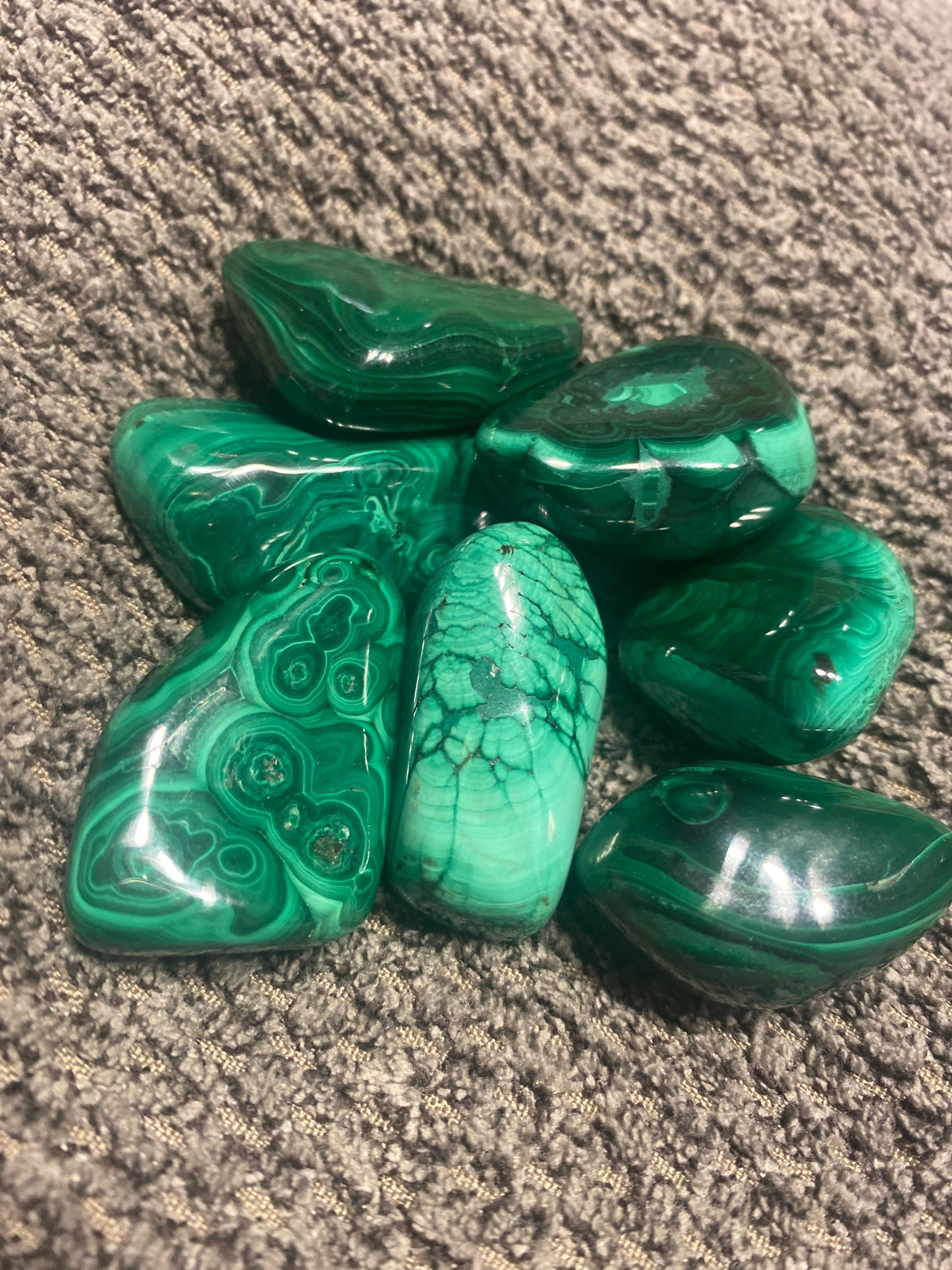 Pierre Roulée Malachite