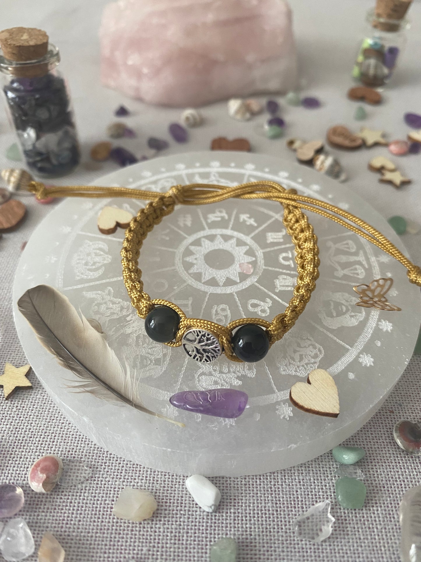 Bracelet Arbre de Vie et Pierres Naturelles