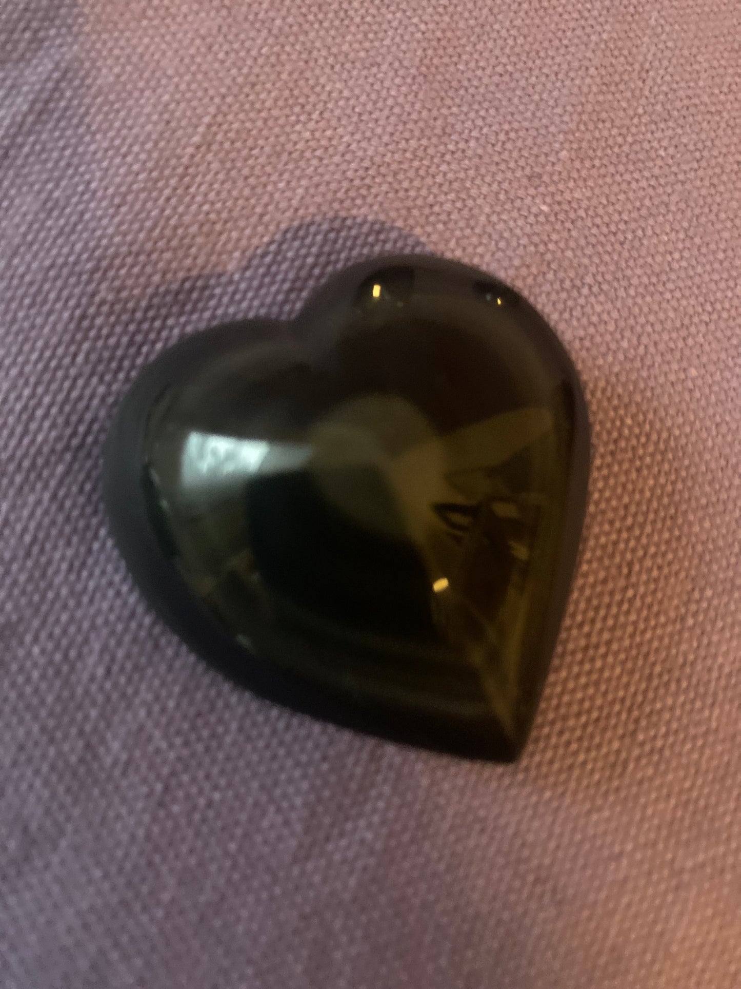 Coeur en Obsidienne Oeil Céleste